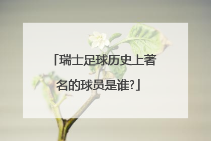 瑞士足球历史上著名的球员是谁?