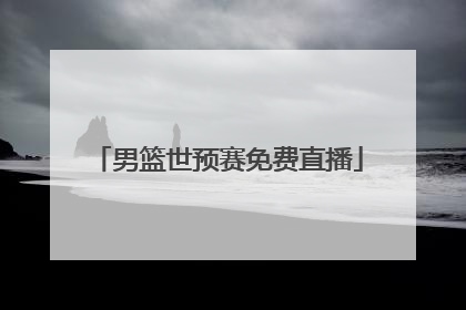 「男篮世预赛免费直播」男篮世预赛直播在哪里看