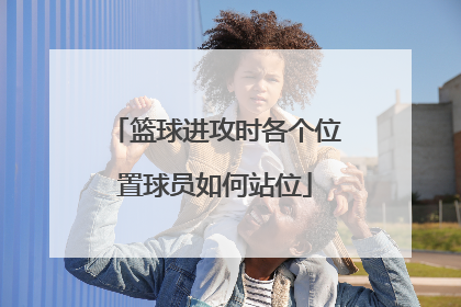 篮球进攻时各个位置球员如何站位