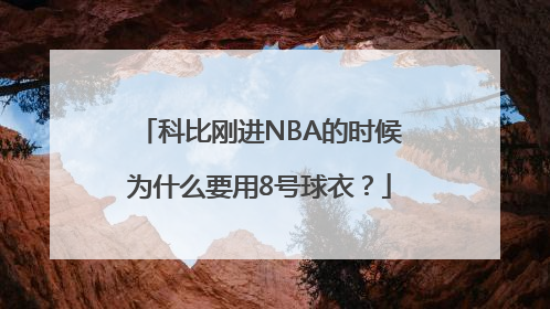 科比刚进NBA的时候为什么要用8号球衣？