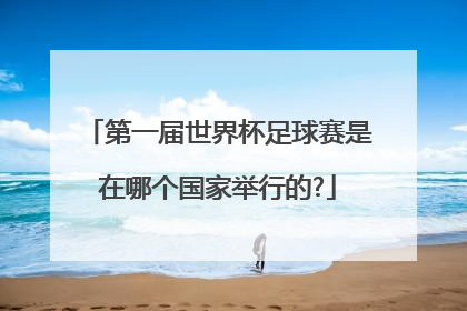 第一届世界杯足球赛是在哪个国家举行的?