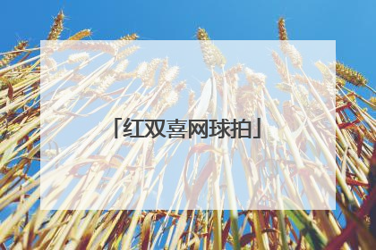 「红双喜网球拍」红双喜网球拍怎么样