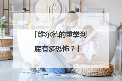 维尔德的重拳到底有多恐怖？