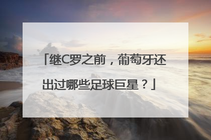 继C罗之前，葡萄牙还出过哪些足球巨星？