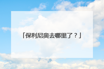 保利尼奥去哪里了？