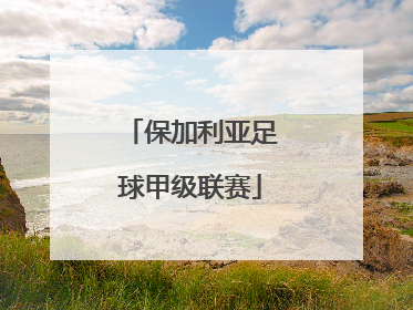 「保加利亚足球甲级联赛」保加利亚足球甲级联赛直播