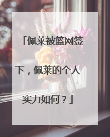 佩莱被篮网签下，佩莱的个人实力如何？