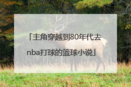 主角穿越到80年代去nba打球的篮球小说