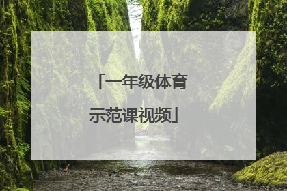 「一年级体育示范课视频」小学一年级体育示范课