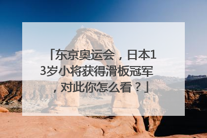 东京奥运会，日本13岁小将获得滑板冠军，对此你怎么看？