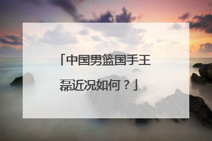 中国男篮国手王磊近况如何？