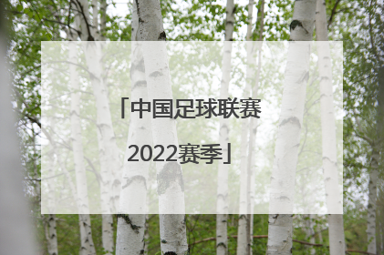 「中国足球联赛2022赛季」中国足球联赛2022赛季结束时间