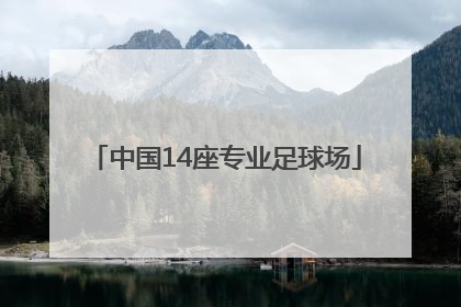 「中国14座专业足球场」中国专业足球场图片