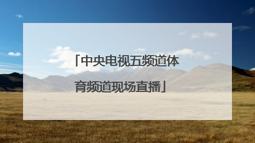 「中央电视五频道体育频道现场直播」中央电视五台十体育频道现场直播