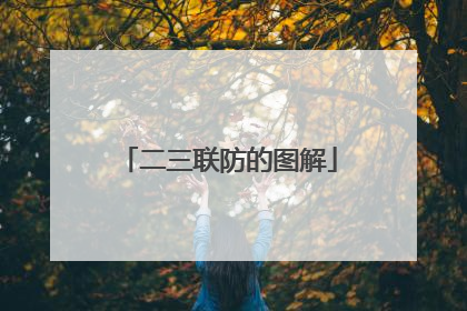 二三联防的图解