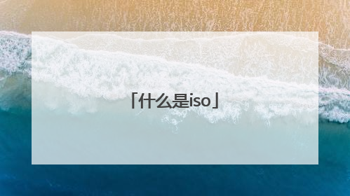 什么是iso