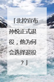 北控宣布孙悦正式退役，他为何会选择退役？