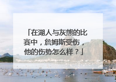 在湖人与灰熊的比赛中，詹姆斯受伤，他的伤势怎么样？