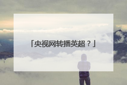 央视网转播英超？