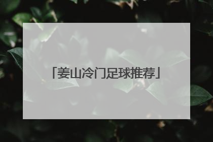 「姜山冷门足球推荐」姜山冷门足球推荐佬牛