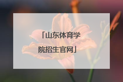 「山东体育学院招生官网」吉林体育学院招生官网