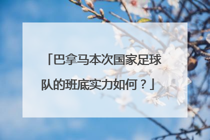 巴拿马本次国家足球队的班底实力如何？