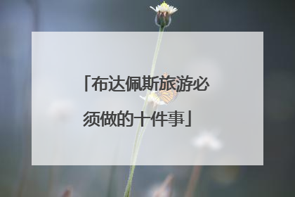 布达佩斯旅游必须做的十件事