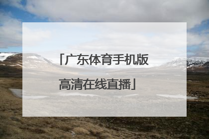 「广东体育手机版高清在线直播」广东体育手机版高清在线直播cctv-5