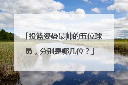 投篮姿势最帅的五位球员，分别是哪几位？