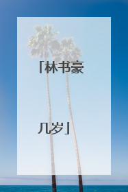 林书豪几岁