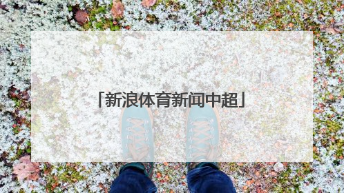 「新浪体育新闻中超」体育新闻搜狐中超
