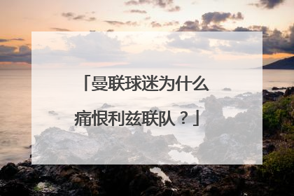 曼联球迷为什么痛恨利兹联队？