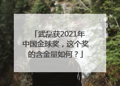 武磊获2021年中国金球奖，这个奖的含金量如何？