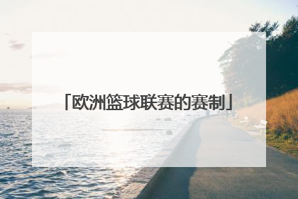 欧洲篮球联赛的赛制