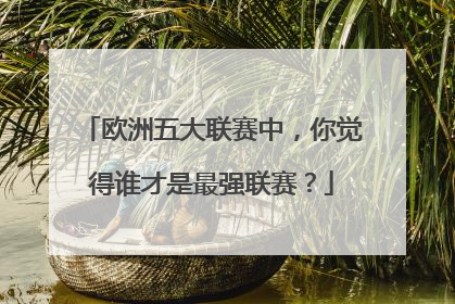 欧洲五大联赛中，你觉得谁才是最强联赛？