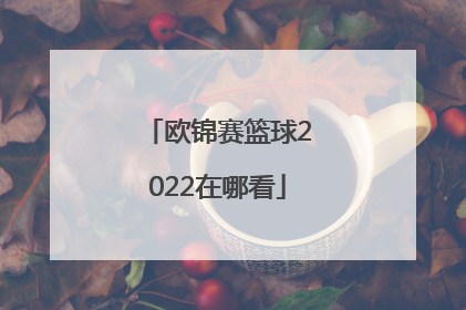 「欧锦赛篮球2022在哪看」欧锦赛篮球2022热身赛