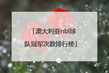 澳大利亚nbl球队冠军次数排行榜