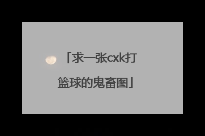 求一张cxk打篮球的鬼畜图