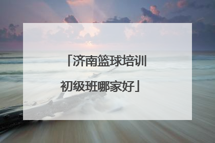 济南篮球培训初级班哪家好