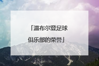 温布尔登足球俱乐部的荣誉