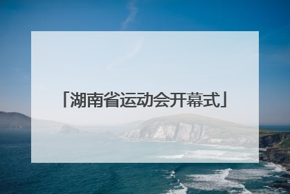 「湖南省运动会开幕式」湖南省运动会开幕式导演