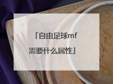 自由足球mf需要什么属性