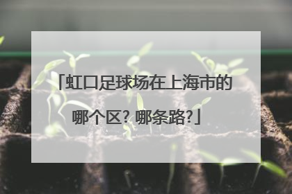 虹口足球场在上海市的哪个区? 哪条路?