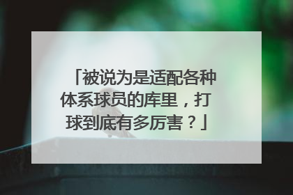 被说为是适配各种体系球员的库里，打球到底有多厉害？