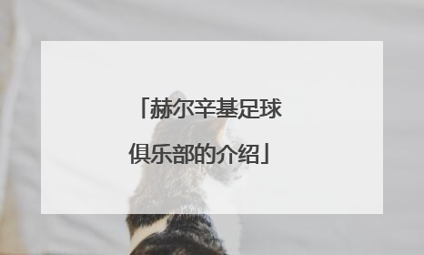 赫尔辛基足球俱乐部的介绍