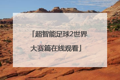 「超智能足球2世界大赛篇在线观看」超智能足球二世界大赛