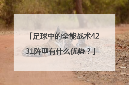 足球中的全能战术4231阵型有什么优势？