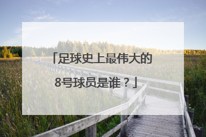 足球史上最伟大的8号球员是谁？