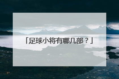 足球小将有哪几部？