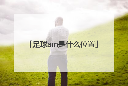 「足球am是什么位置」足球位置am是什么意思